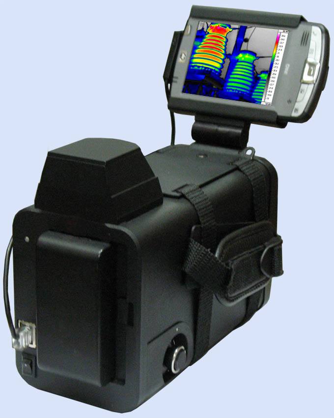 ИК-камера в комплекте с мобильным устройством сбора информации