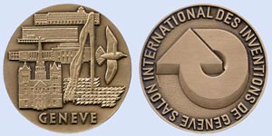 Бронзовая  медаль, 26-ого Международного салона изобретений,  Женева 1998