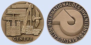 Bronze medal, 26-th International  Inventions Salon,  Geneva 1998