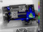 Working off of thermal operating modes of the printed-circuit-board